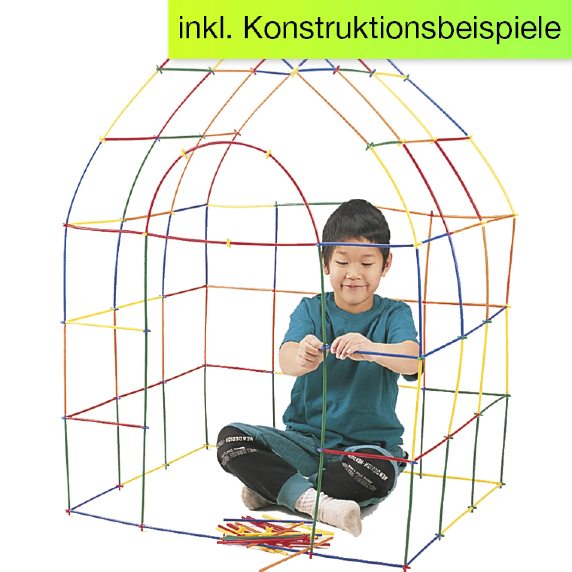 Konstruieren mit Halmen