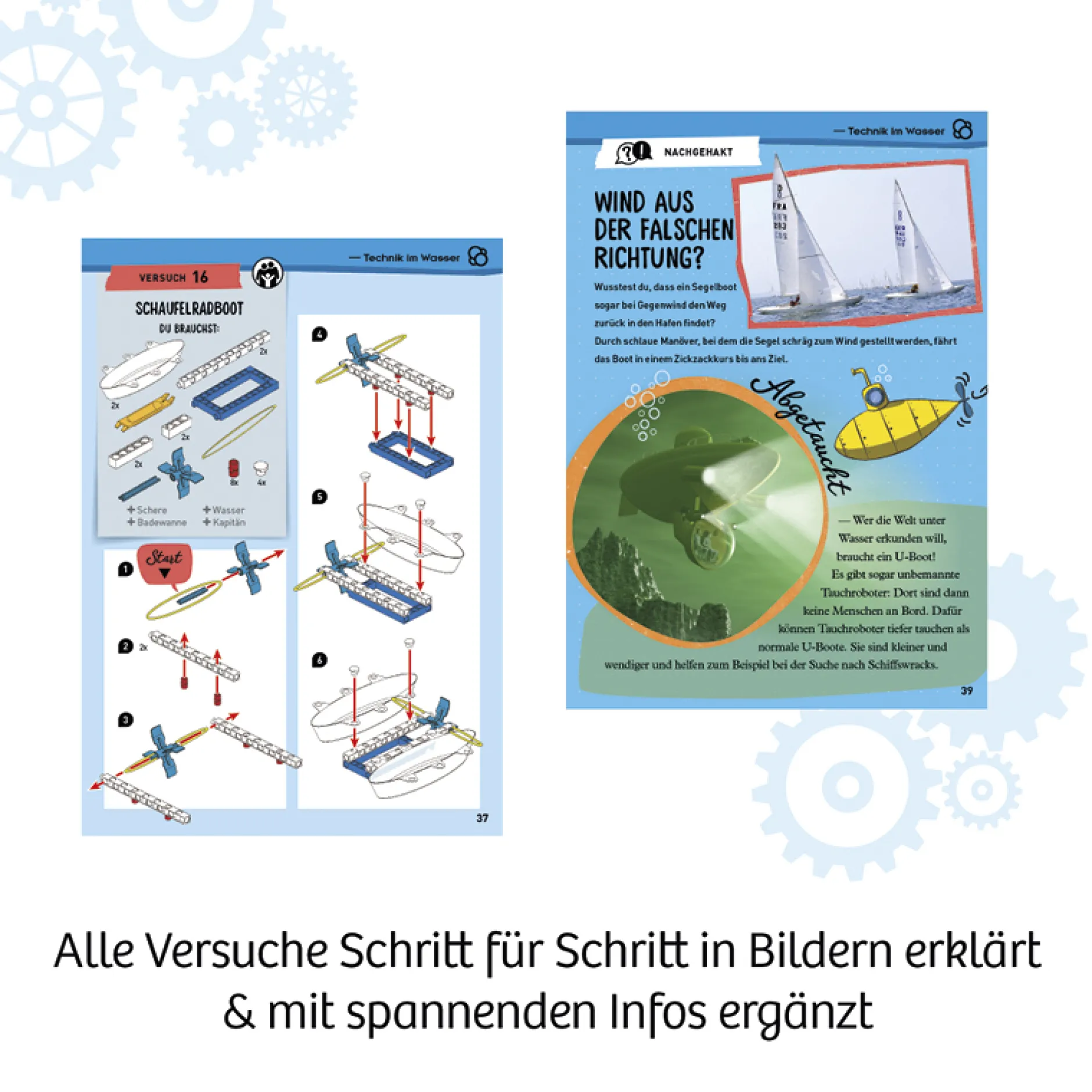 KOSMOS Experimentier-Kasten "Technik ganz einfach", 59-tlg.