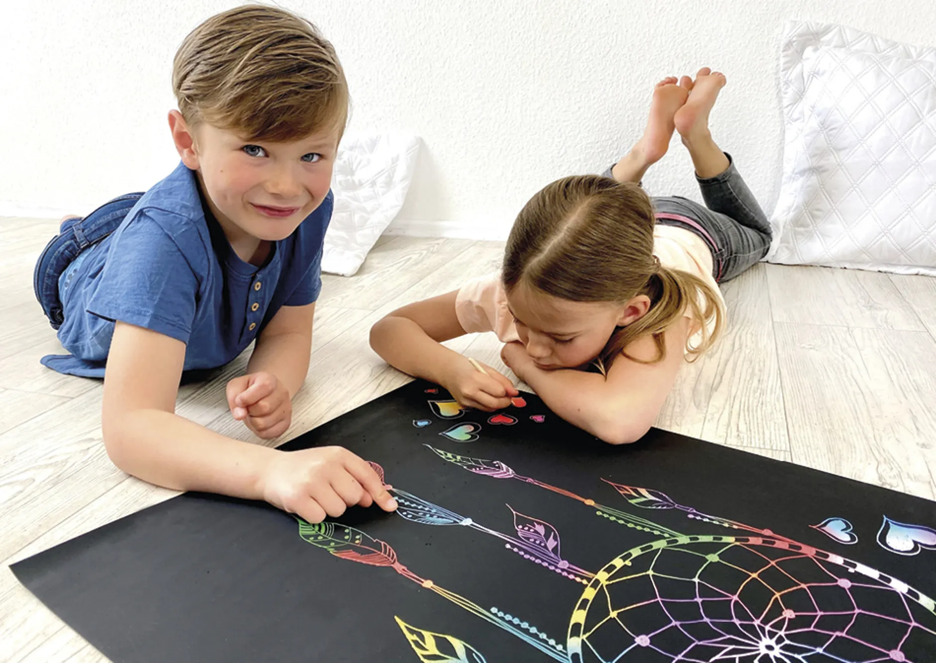 Kratzposter XL, 8 Stück