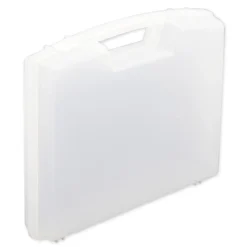 Kunststoff-Koffer leer, ca. 22x15x4,5 cm