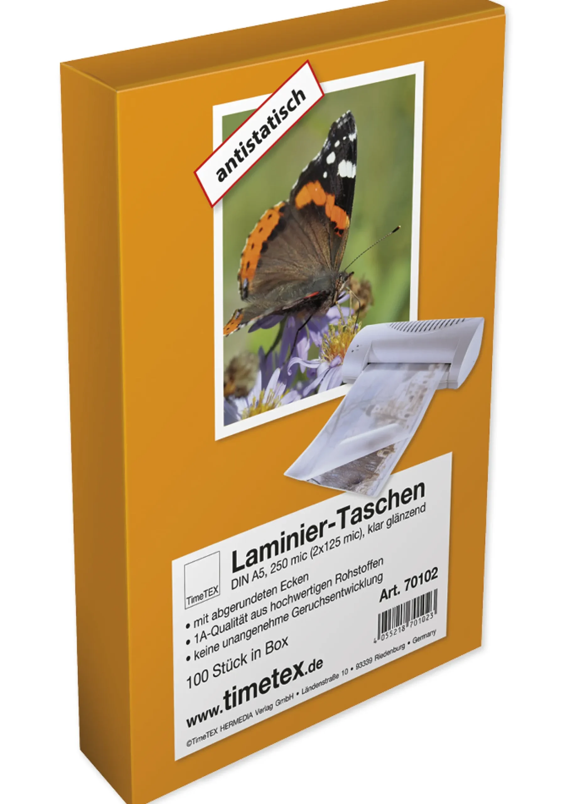 Laminier-Taschen A5 2x80 mic matt, 100 Stück