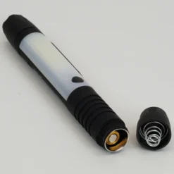 LED-Taschenlampe mit Leselicht, 17 cm lang, 2 cm ø