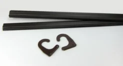 Leistenpaar Kunststoff 100 cm mit 2 Haken
