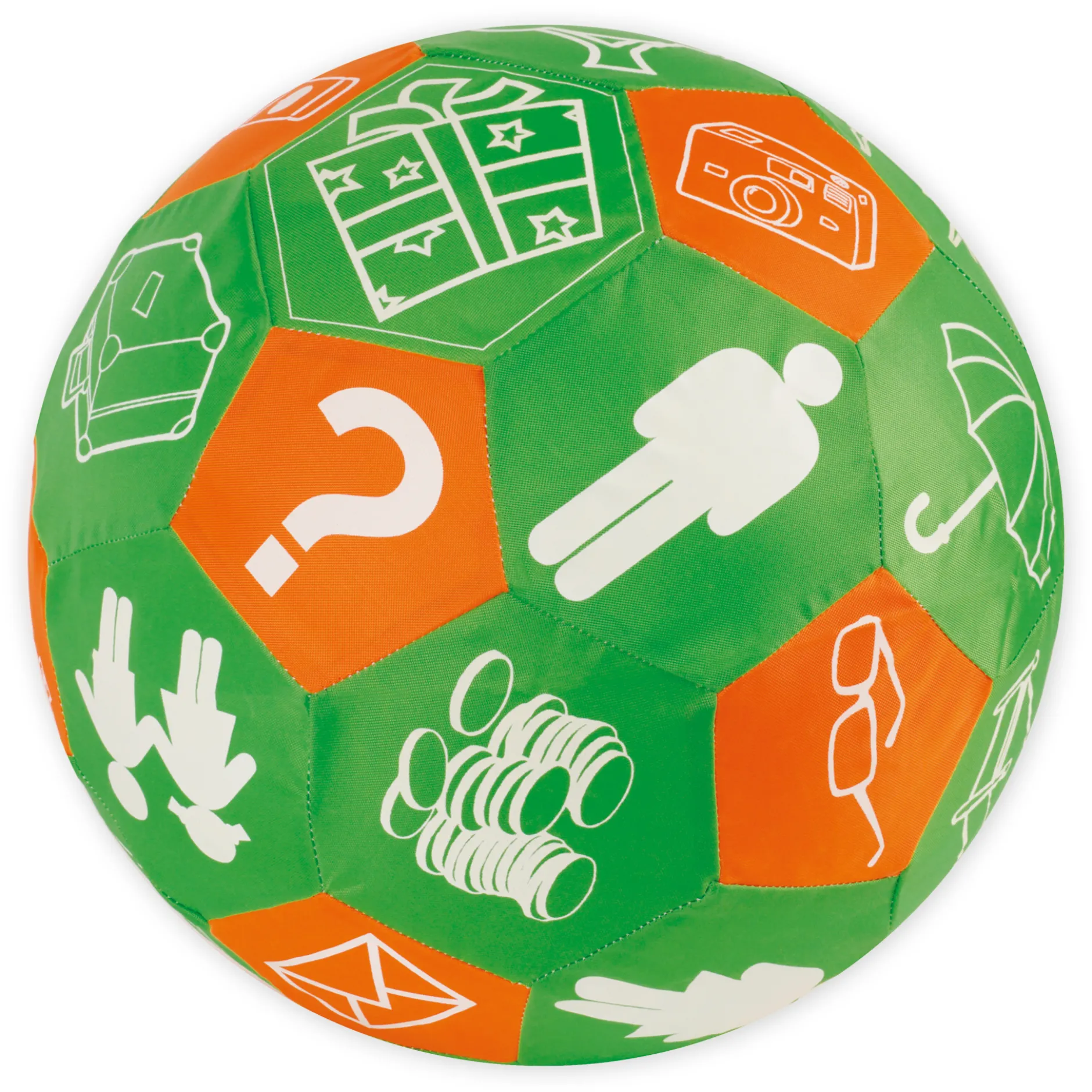 Lernspiel-Ball "Pello" - Geschichten/Alltag