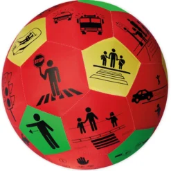 Lernspiel-Ball "Pello" - Verkehrs-Erziehung