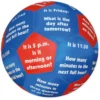Lernspiel-Ball "Pello" - Zeit und Wochentage Englisch