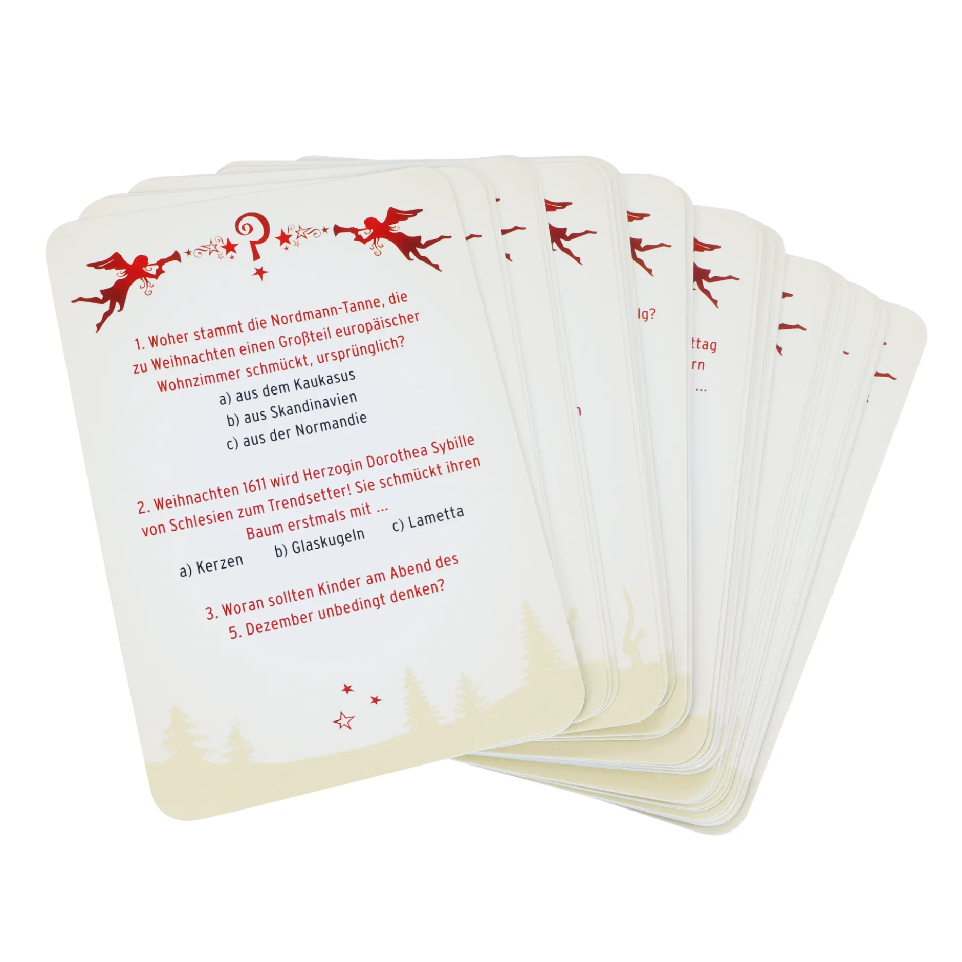 Lernspiel "Das Weihnachts-Quiz", 50-tlg. in Box