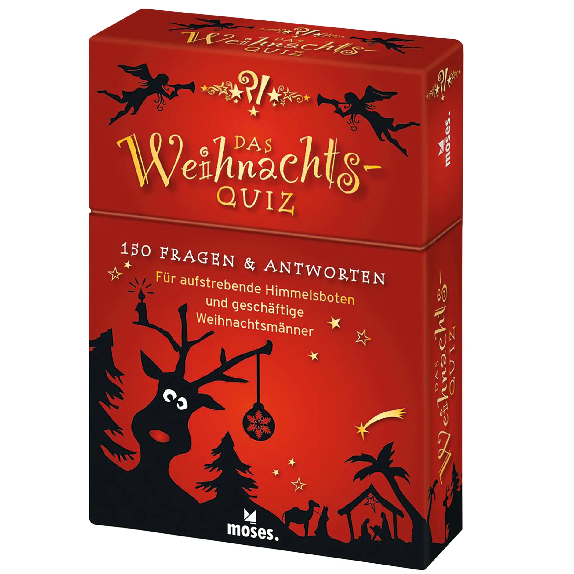 Lernspiel "Das Weihnachts-Quiz", 50-tlg. in Box