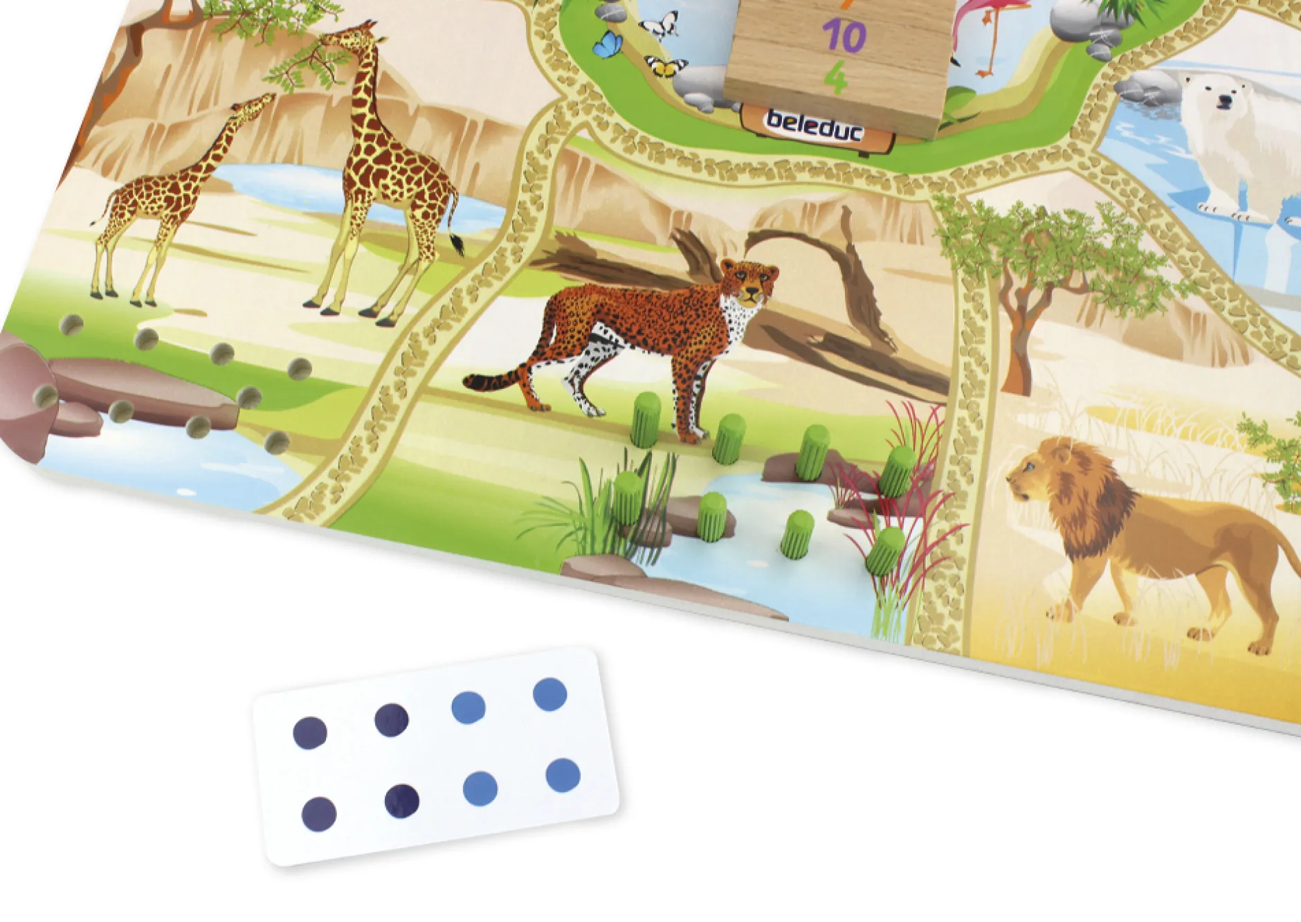 Lernspiel "Joe's Zoo", 96-tlg.