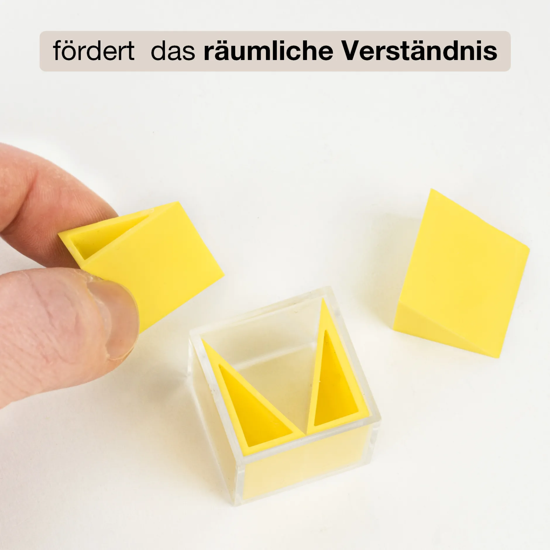 Lernspiel "Puzzle-Würfel", 3x3 cm