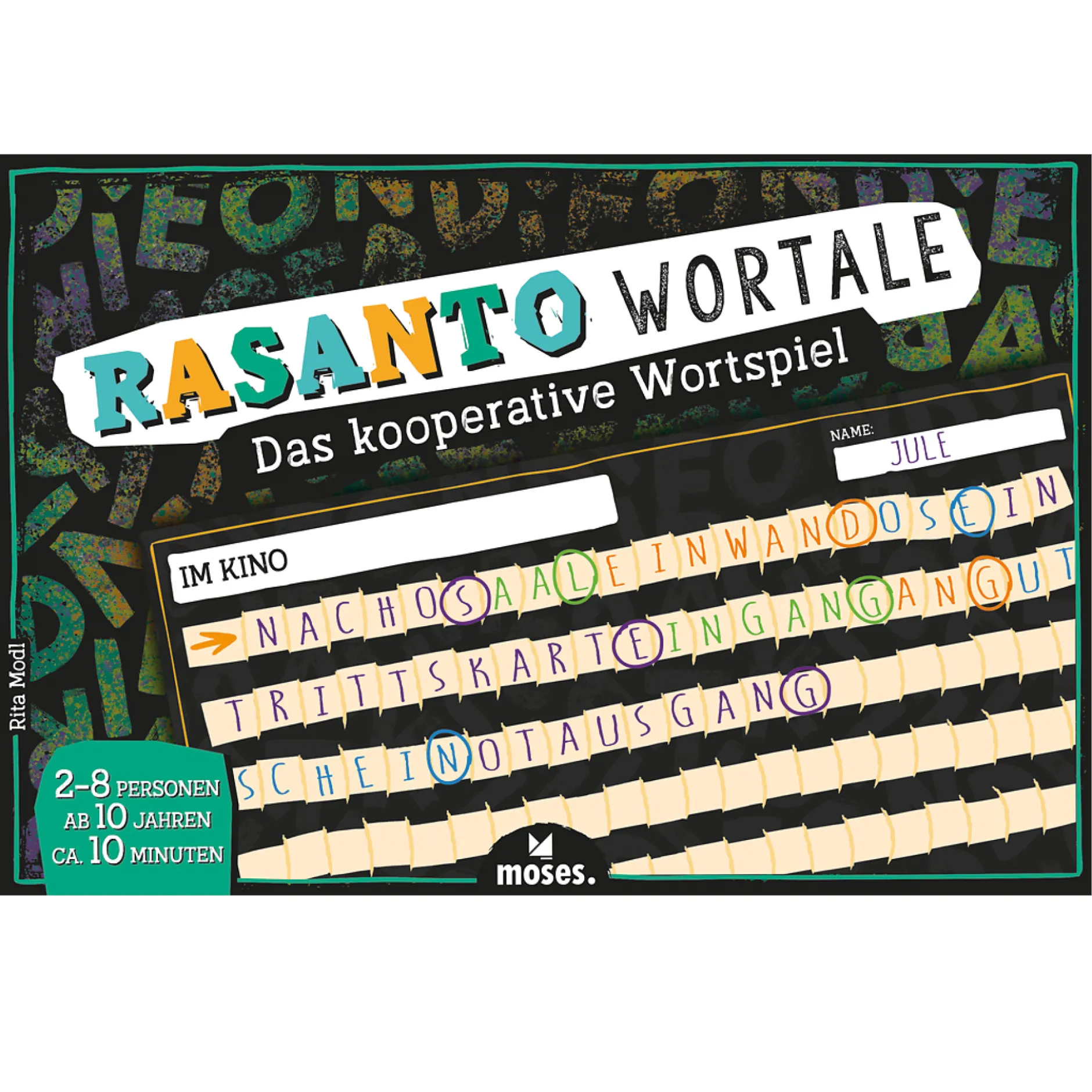 Lernspiel "Rasanto Wortale - Das kooperative Wortspiel"