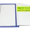 Lern- und Sammeltaschen A5-Plus quer, mit Farbeinfassung, 10-tlg.