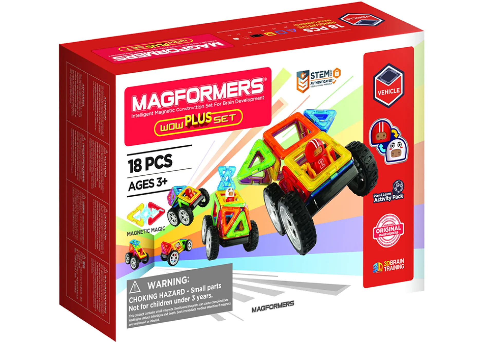 Magformers-Zusatzset, 18-tlg.
