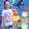 Magic Paint Zauberfarbe inkl. Textilmedium á 500 ml, 7-tlg.