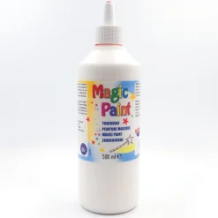 Magic Paint Zauberfarbe inkl. Textilmedium á 500 ml, 7-tlg.