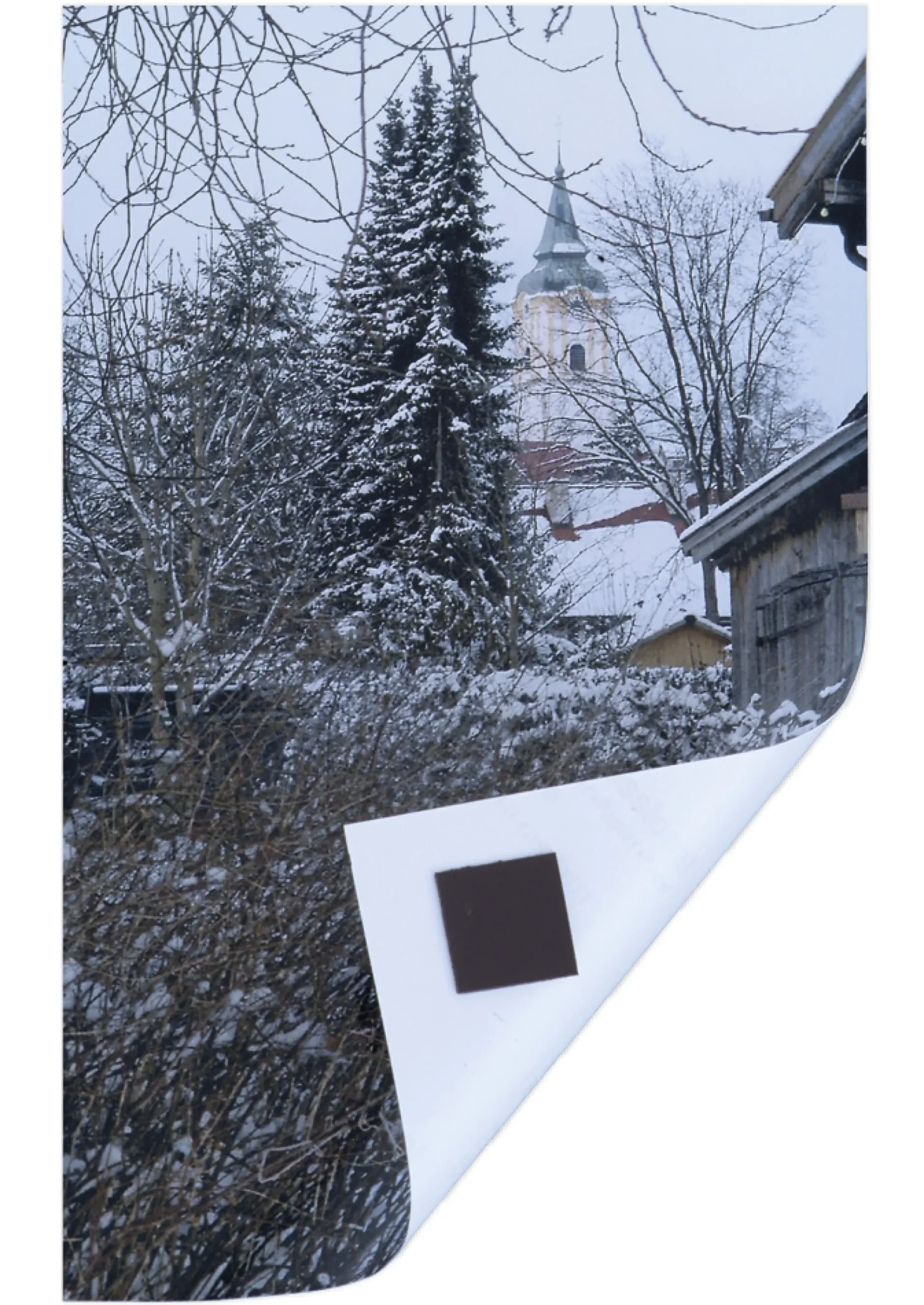 Magnet-Plättchen selbstklebend, 20x20 mm, 100 Stück