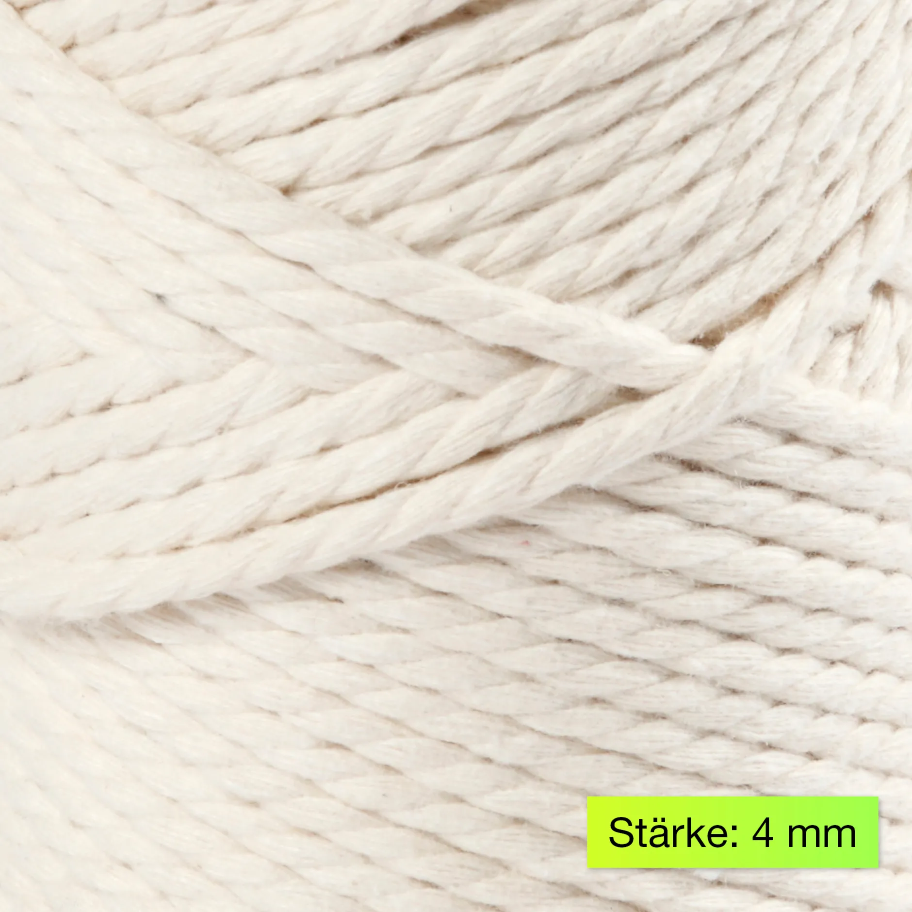 Makramee-Kordel 4 mm, 330 g