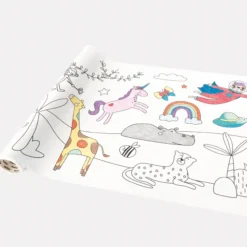 Malpapierrolle mit Motiven "Adventure", 30 cm x 4 m