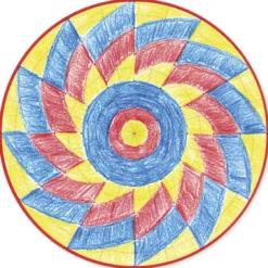 Mandala-Papier, 28x28 cm, 36 Blatt