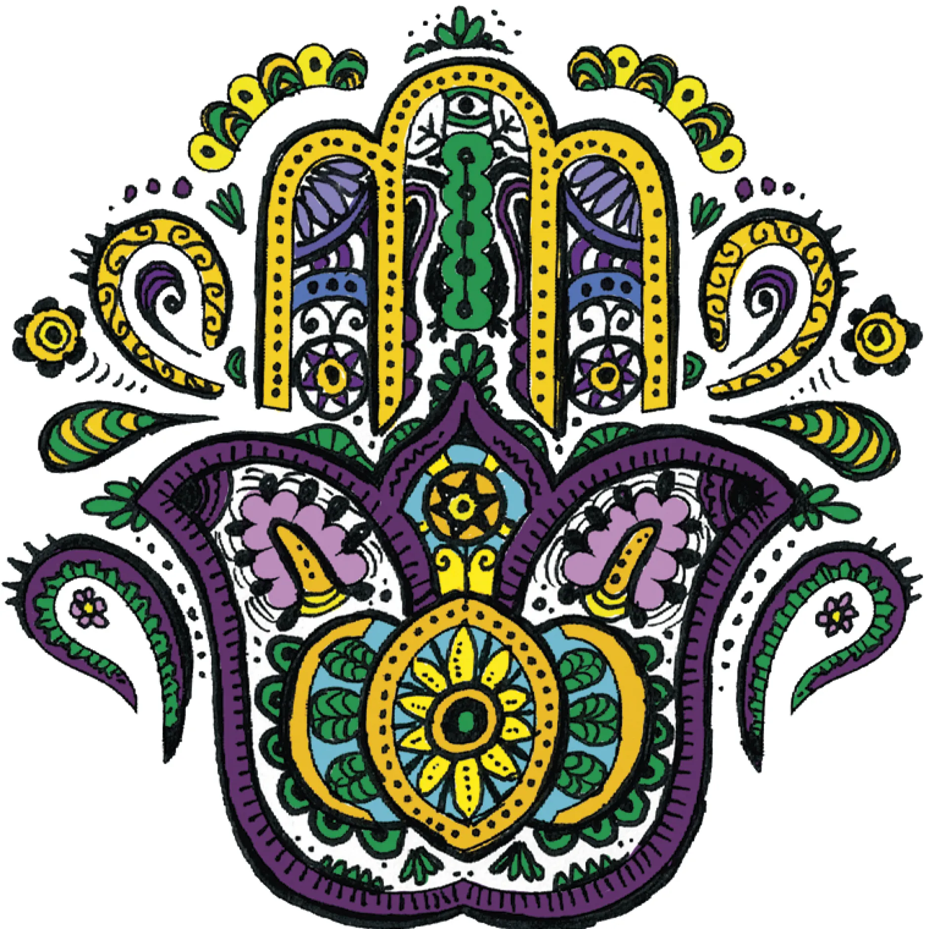 Mandala-Schablonen, 11-tlg.