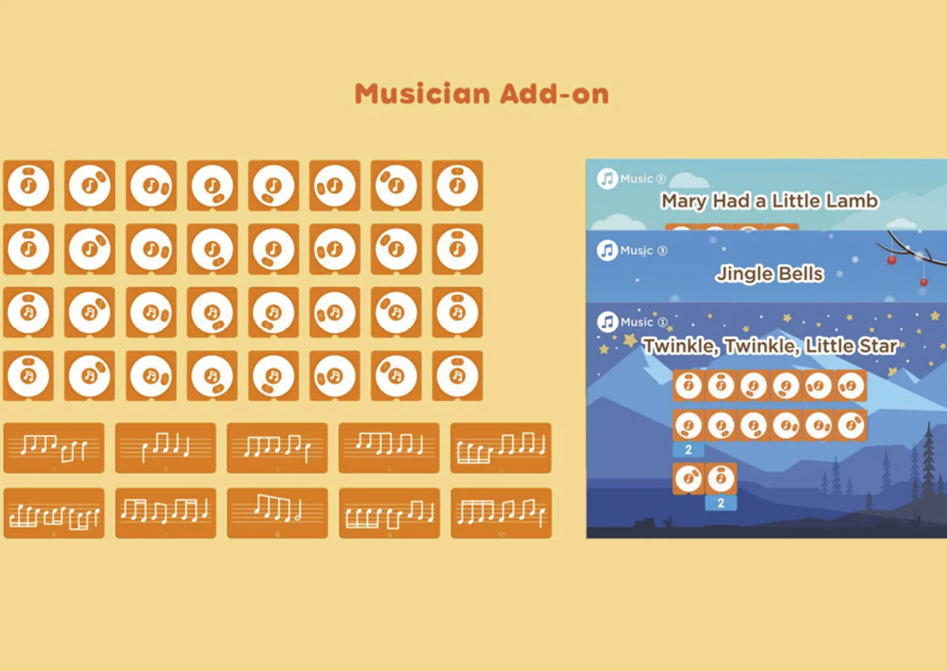 MatataLAB Erweiterung Musik, 45-tlg.