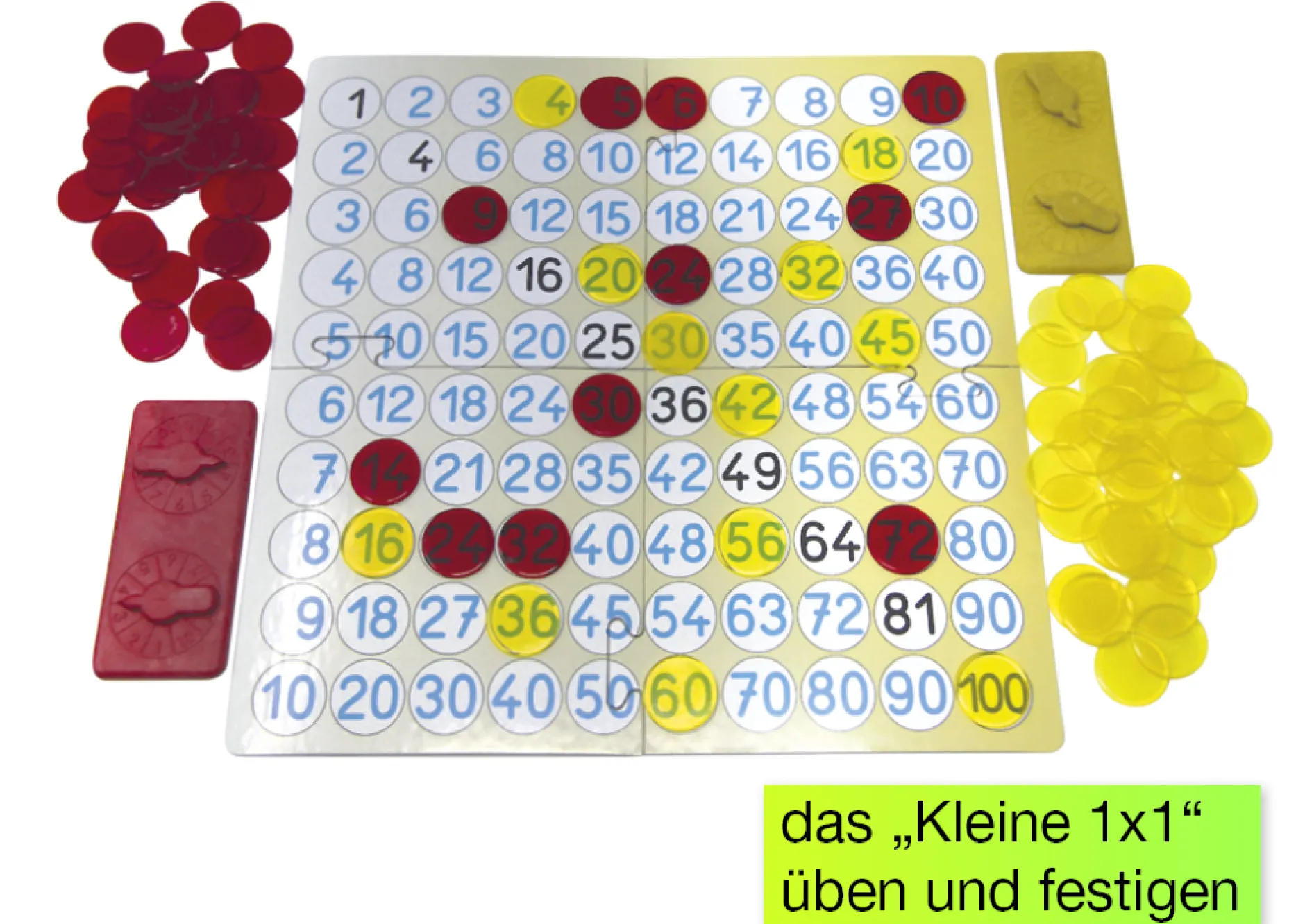 Mathe-Spiel "Kleines 1x1", 113-tlg.