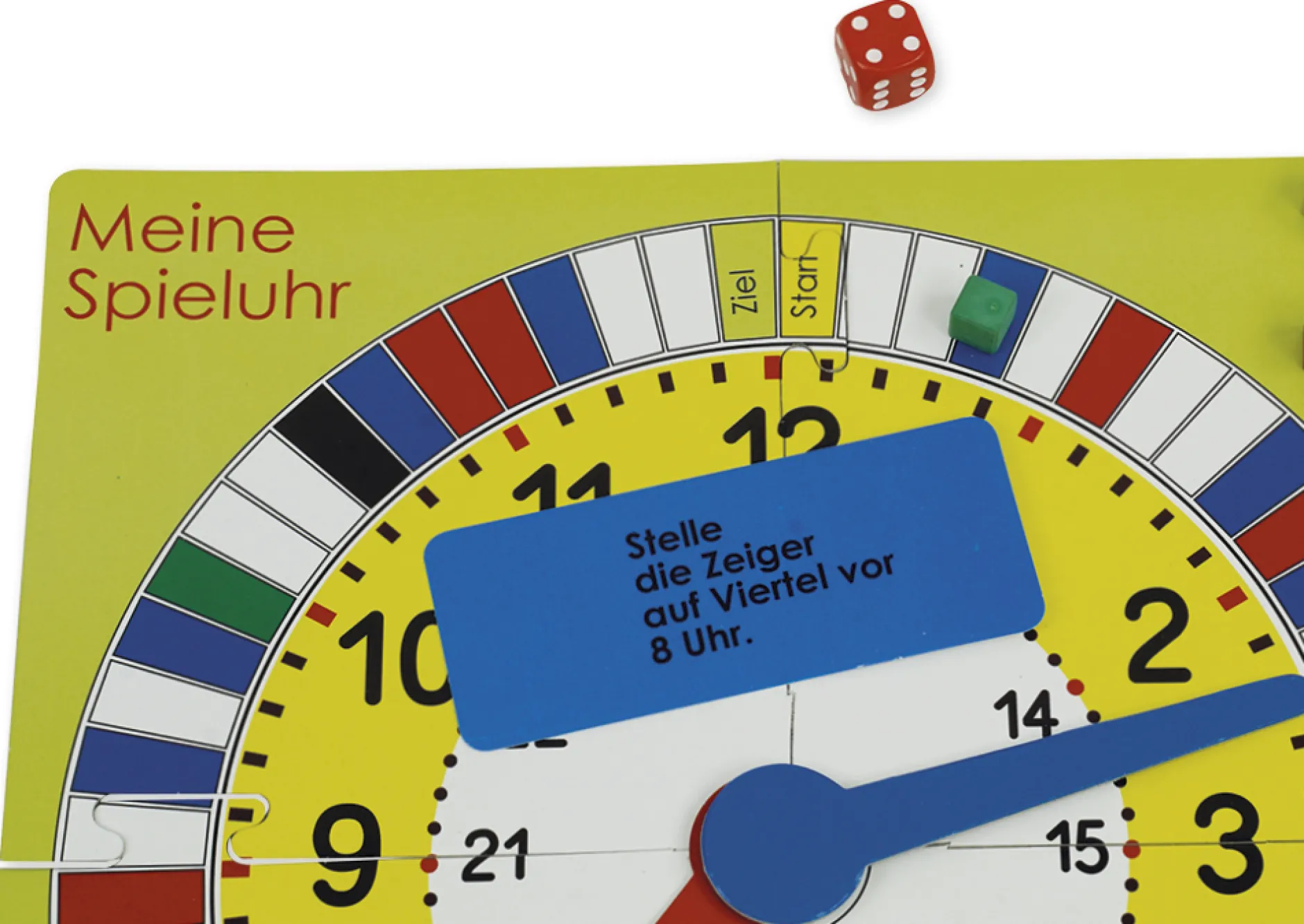 Mathespiel Uhrzeit, 96-tlg.