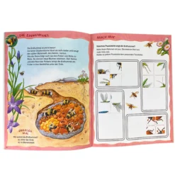 Mein großes Tierstickerbuch – Die kleine Honigbiene und ihre Freunde