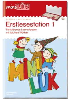 miniLÜK Deutsch 1./2. Klasse "Erstlesestation 1 Motivierende Leseaufgaben mit leichten Wörtern"