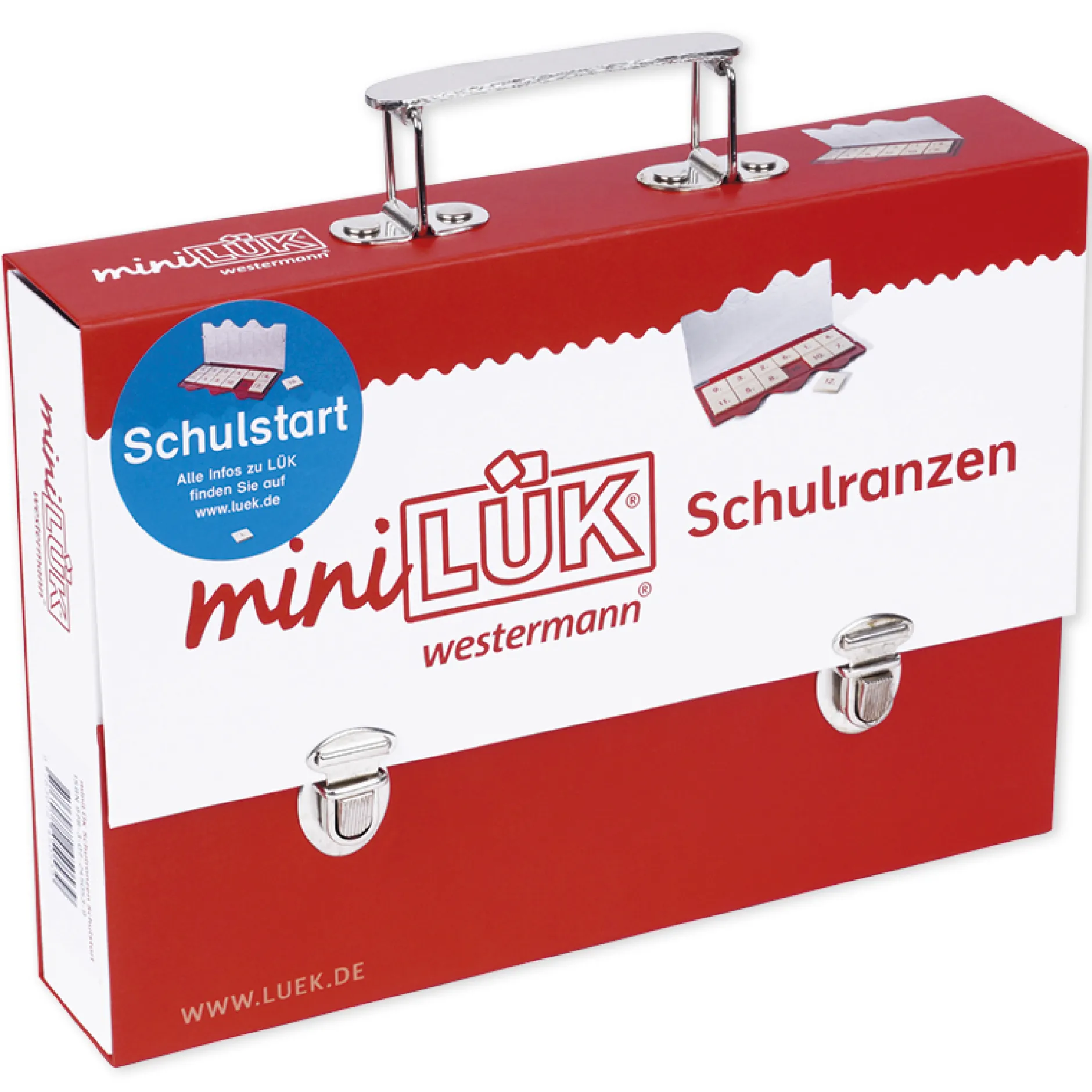 miniLÜK Schulranzen "Schulstart", 8-tlg. im Koffer