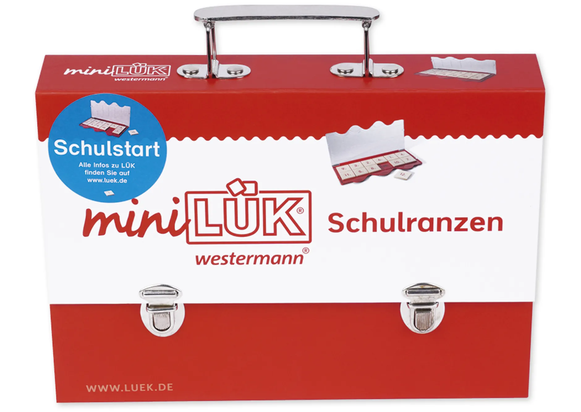 miniLÜK Schulranzen "Schulstart", 8-tlg. im Koffer