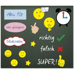 Moderations-Material, magnetisch, 64-tlg.
