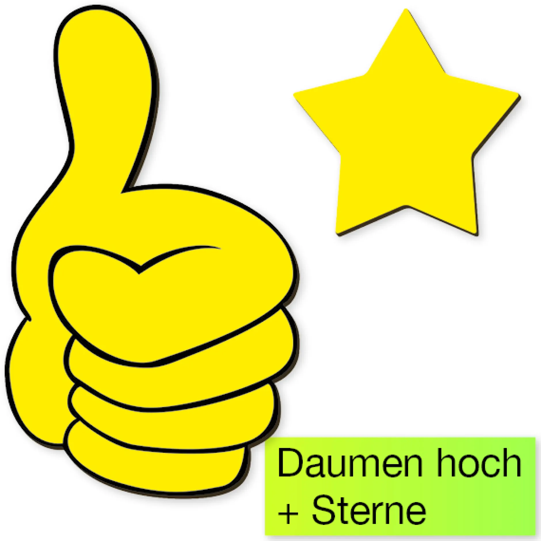 Moderations-Material, magnetisch, 64-tlg.