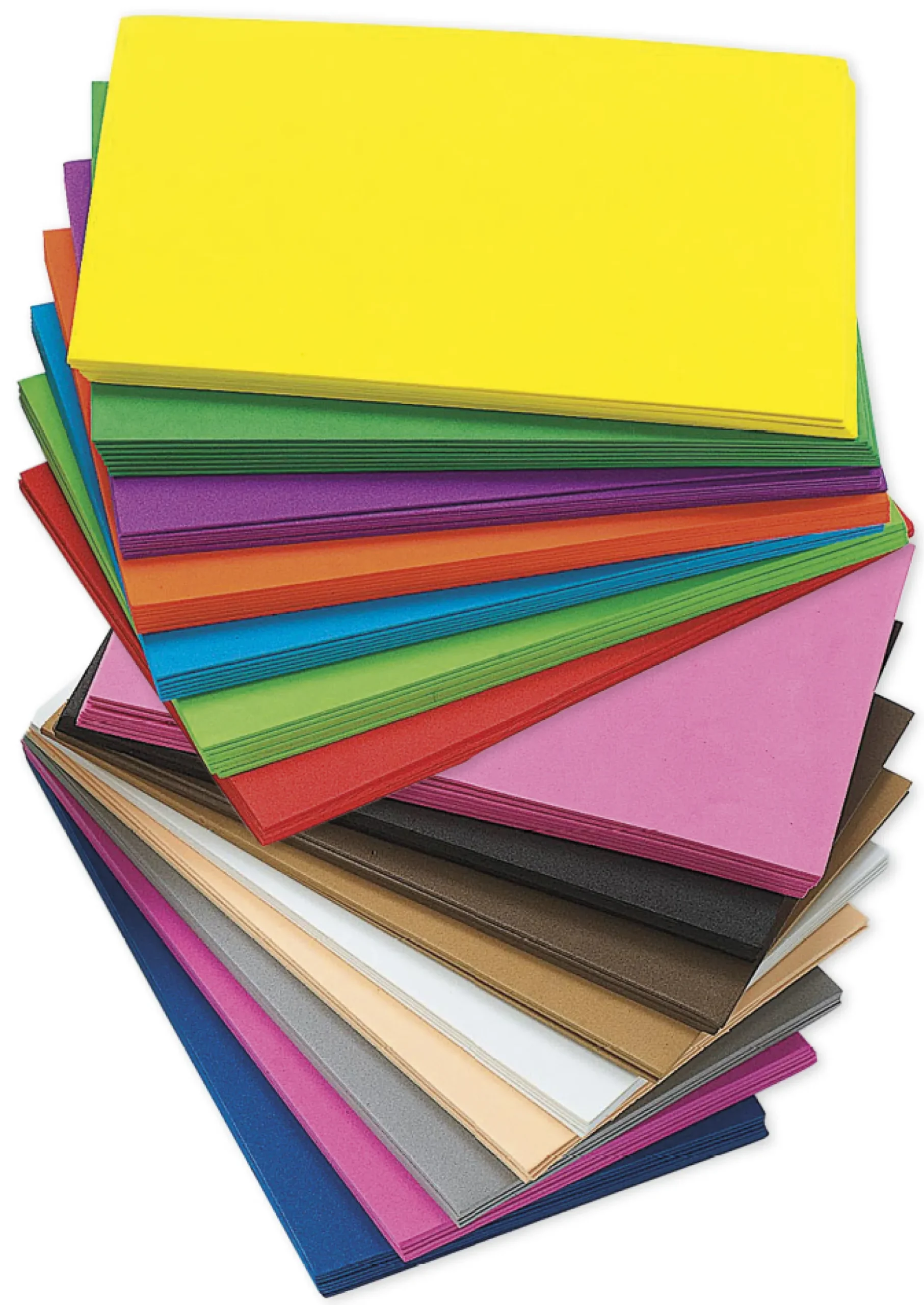 Moosgummi-Platten 22,9x15,2 cm, 100 Stück