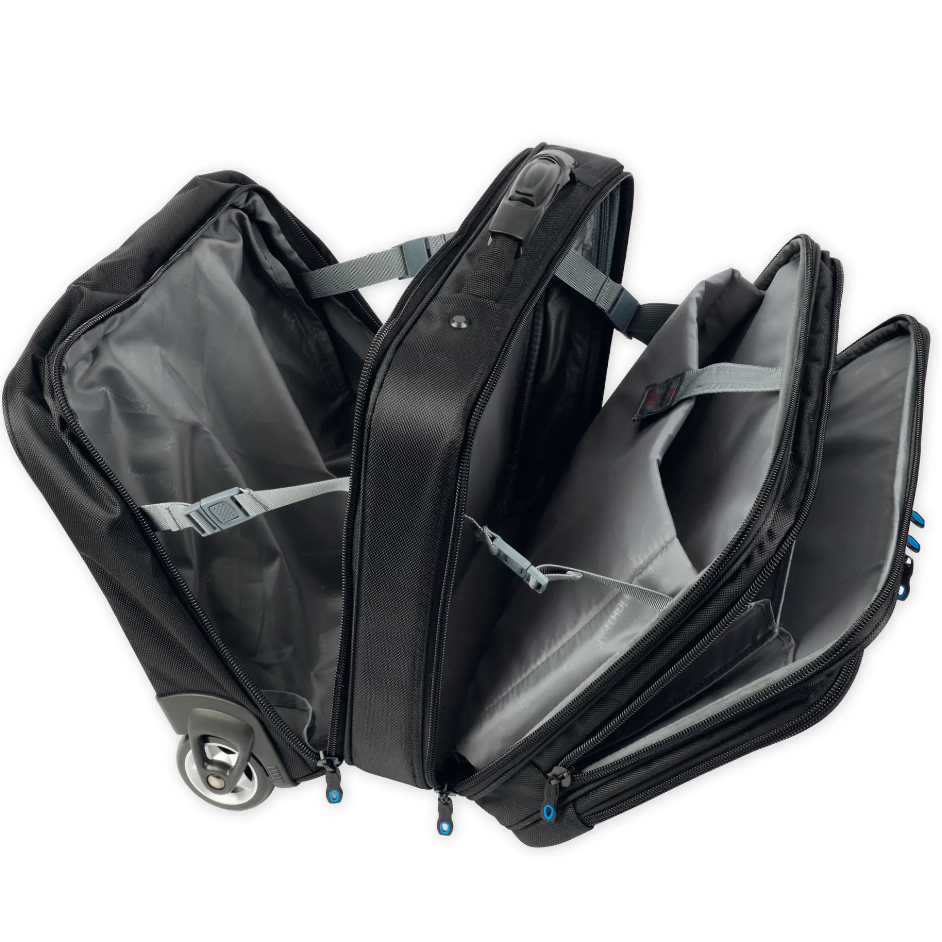 Multifunktions-Trolley "Pera Trend XXL" Lightpak, schwarz