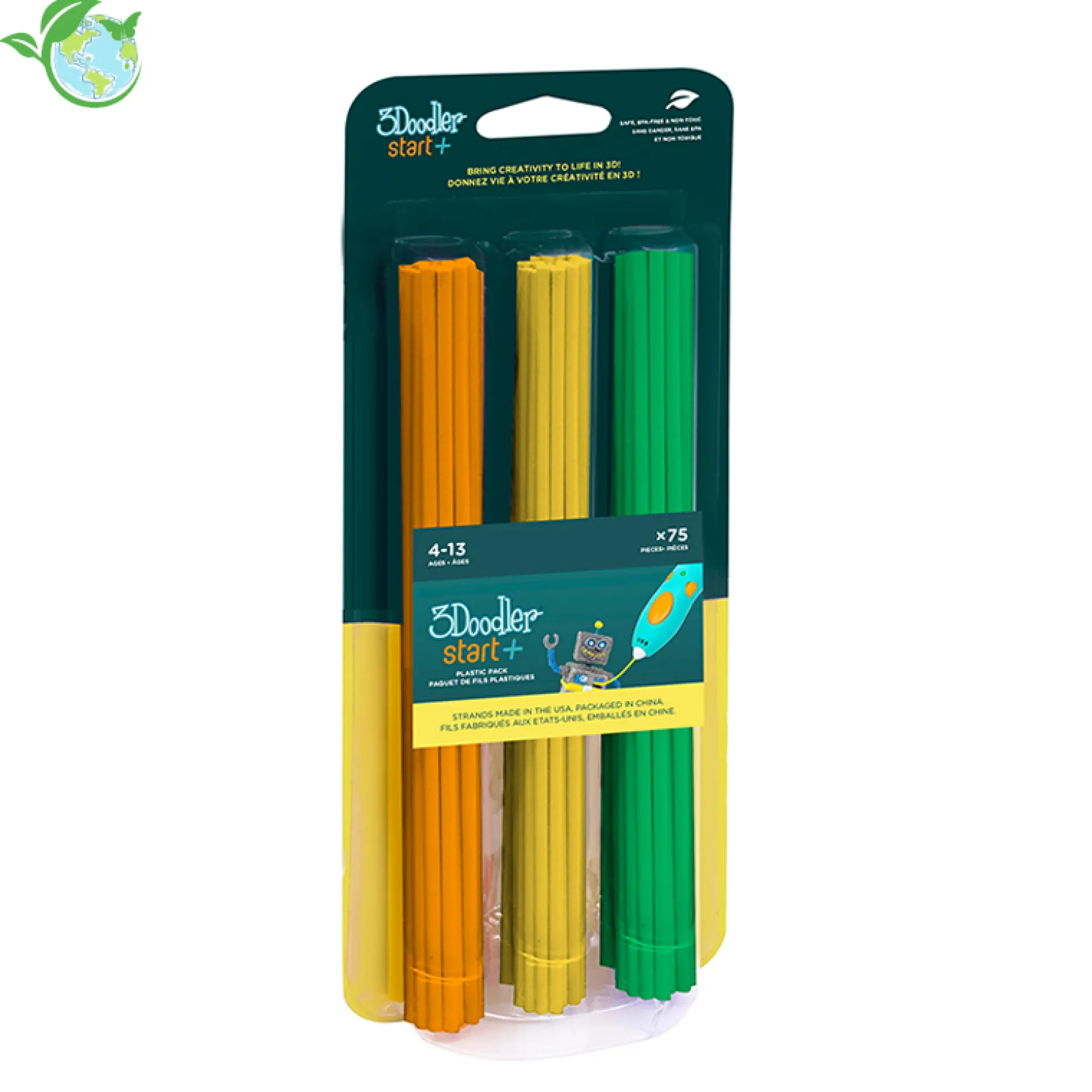 Nachfüllpack für den 3Doodler Start+, 75-tlg.