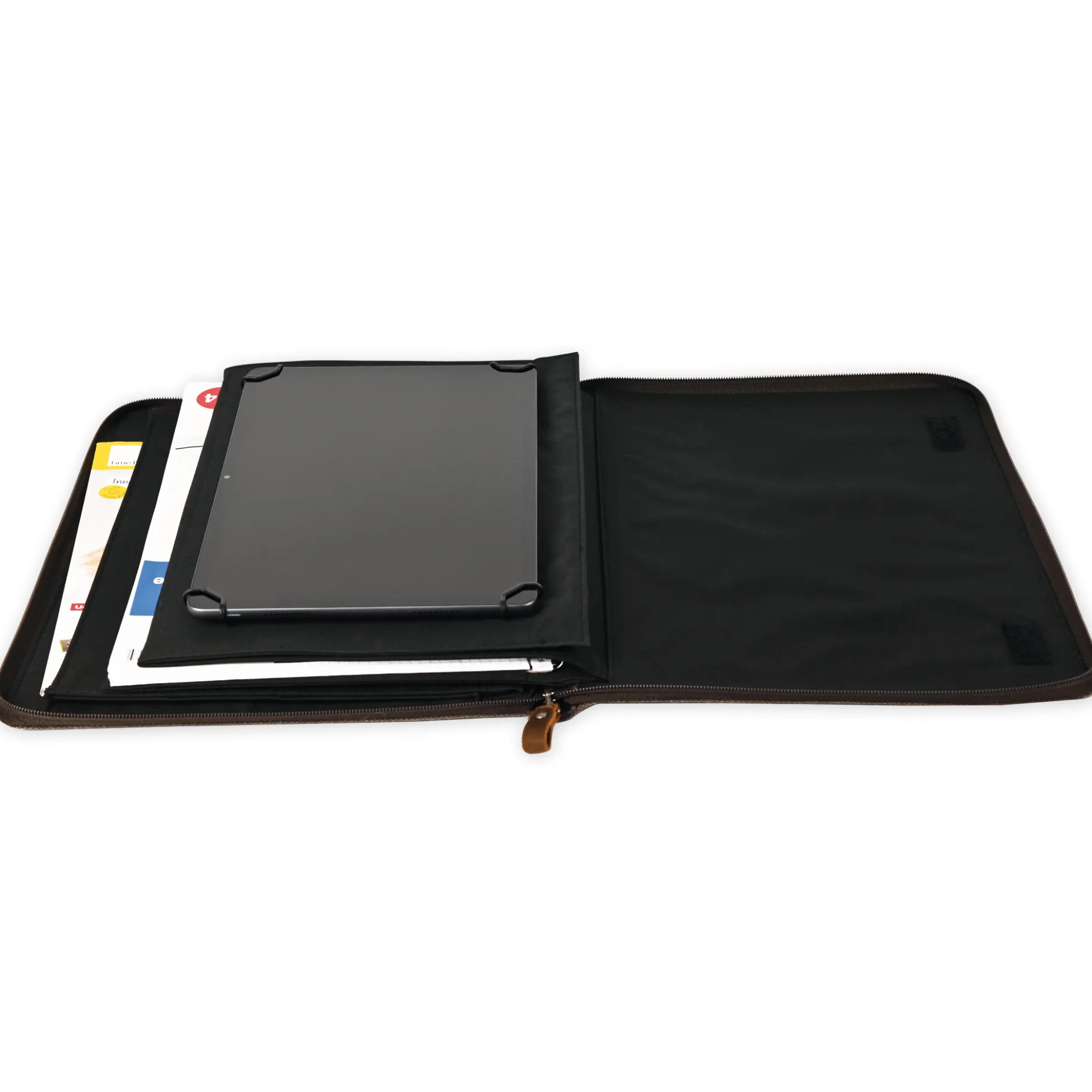 Organizer aus Canvas "Mobiles Büro", für Tablet und Block