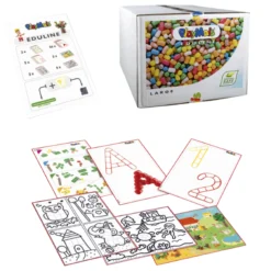 PlayMais "EDULINE Large", ca. 6.300 Teile, mit Anleitungsbuch