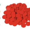 Plättchen aus Re-Plastic, vollfarbig, 100 Stück