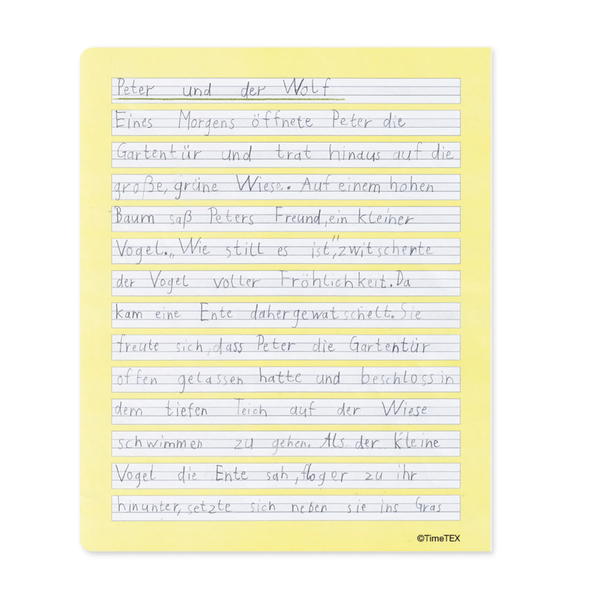Prima-Colori Schreibheft SH2a