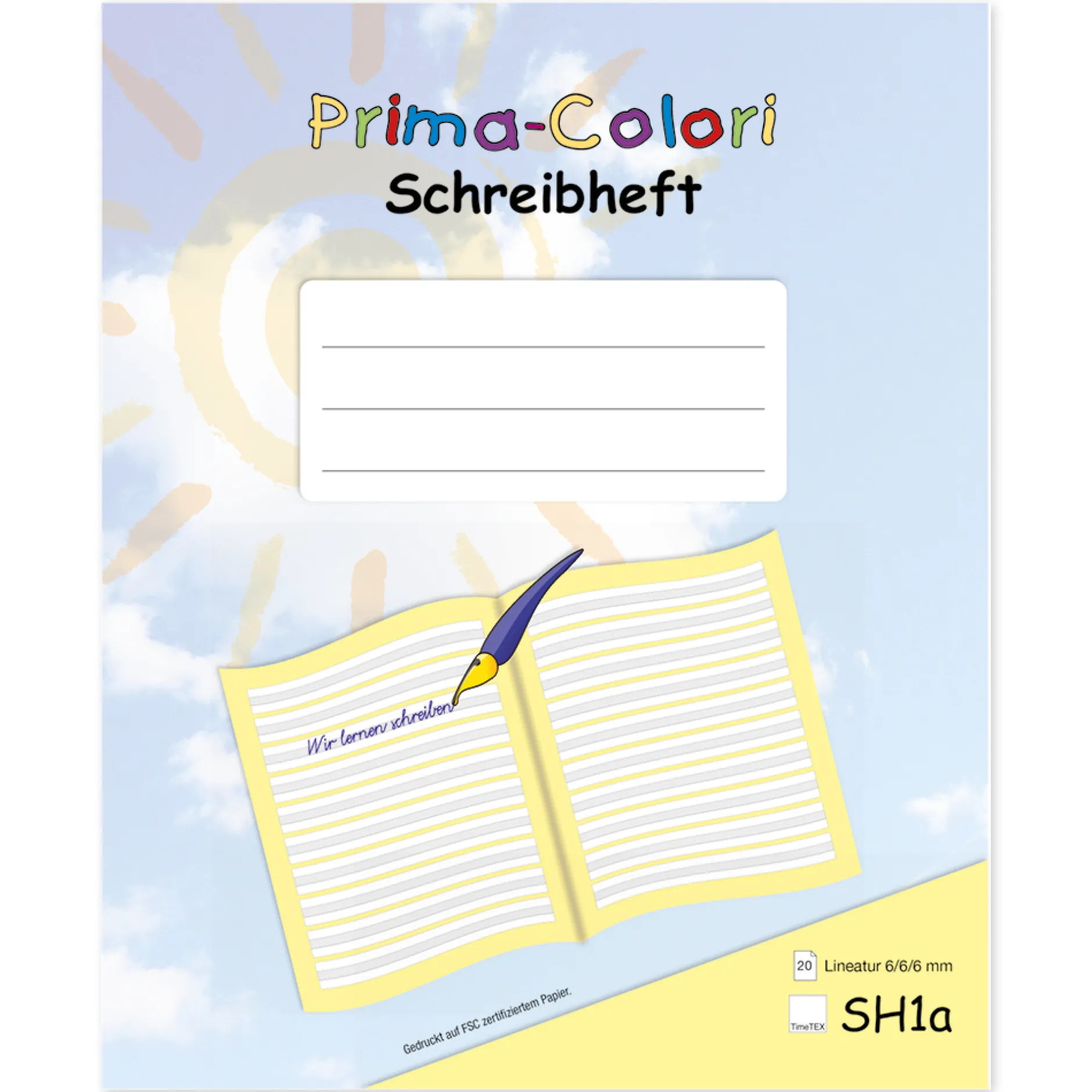 Prima-Colori Schreibheft SH1a