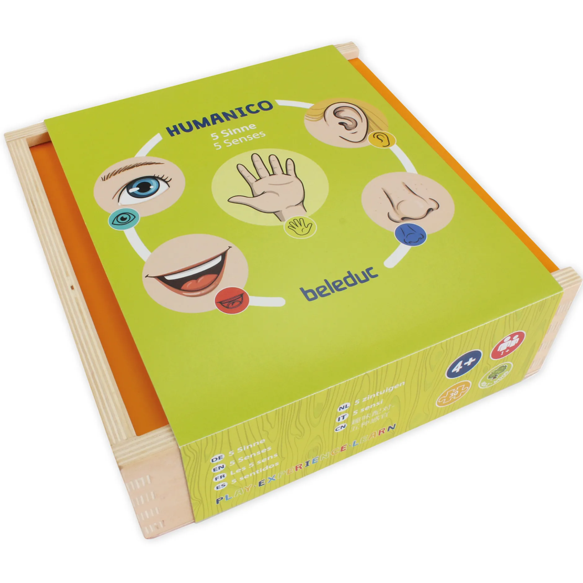 Puzzle Humanico "5 Sinne", 30-tlg.