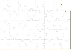 Puzzle zum Bemalen