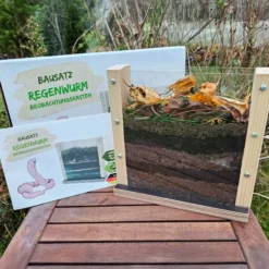 Regenwurm Beobachtungskasten, Holz