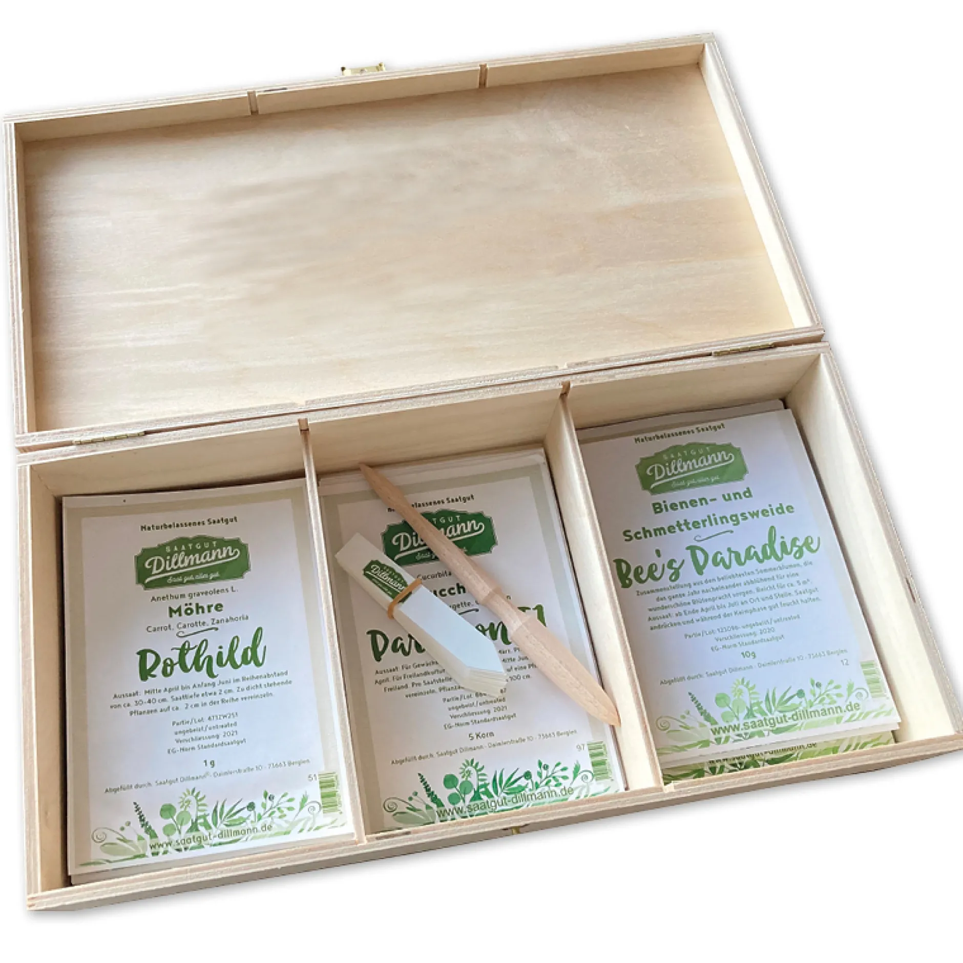 Saatgut-Box "Gartenbox für Kinder", Set 2, 65-tlg.