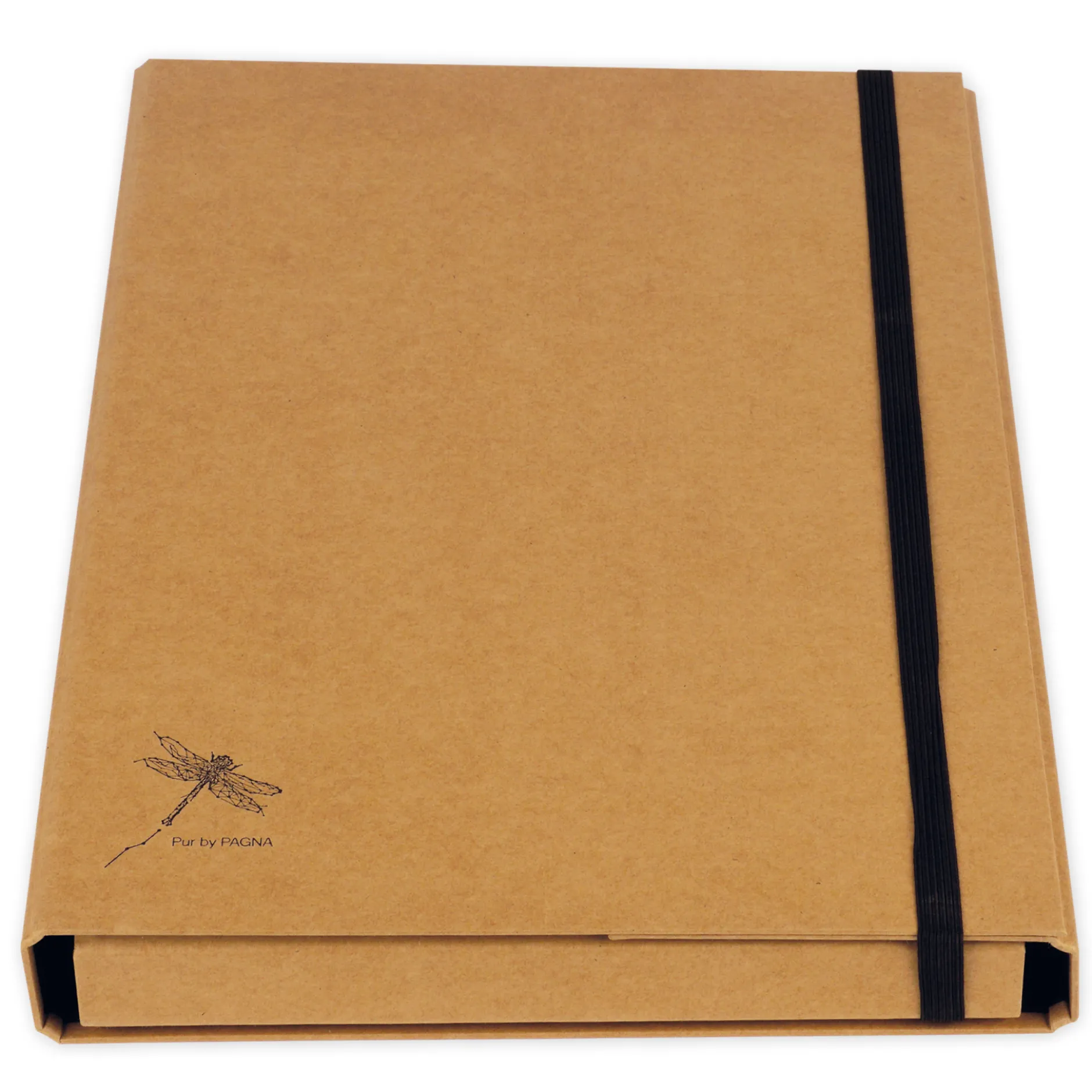 Sammelbox "Natura" A4-Plus, mit Verschlussgummi
