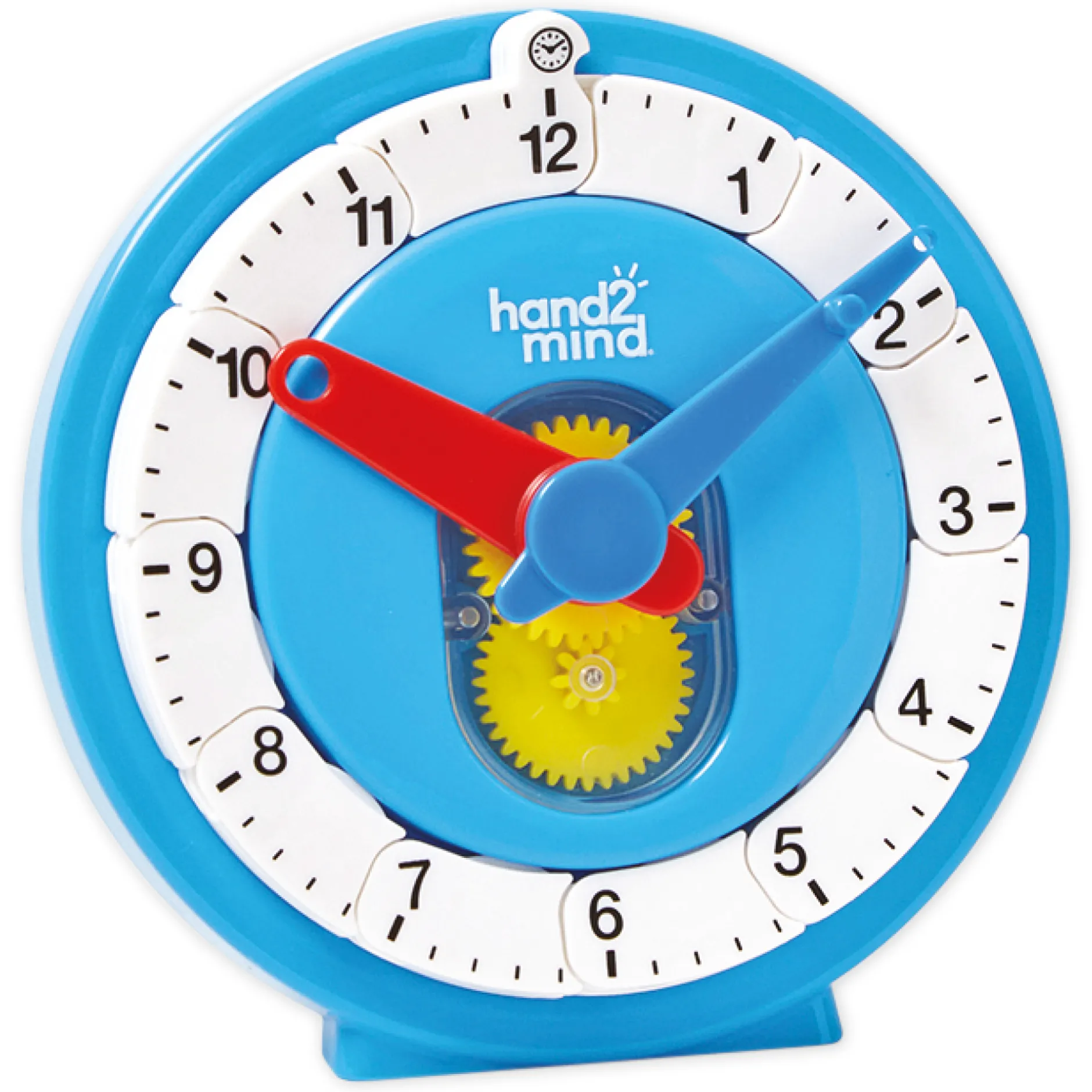 Schüler-Lern-Uhr mit Zahlenstrahl, 11 cm ø