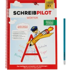 Schreiblern-Heft "Schreibpilot Wörter", 75 Seiten