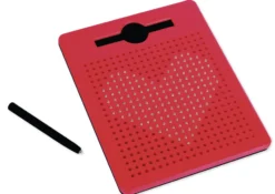 Schreib- und Zeichentafel S, magnetisch, mit Stift, 21,5x17,5 cm