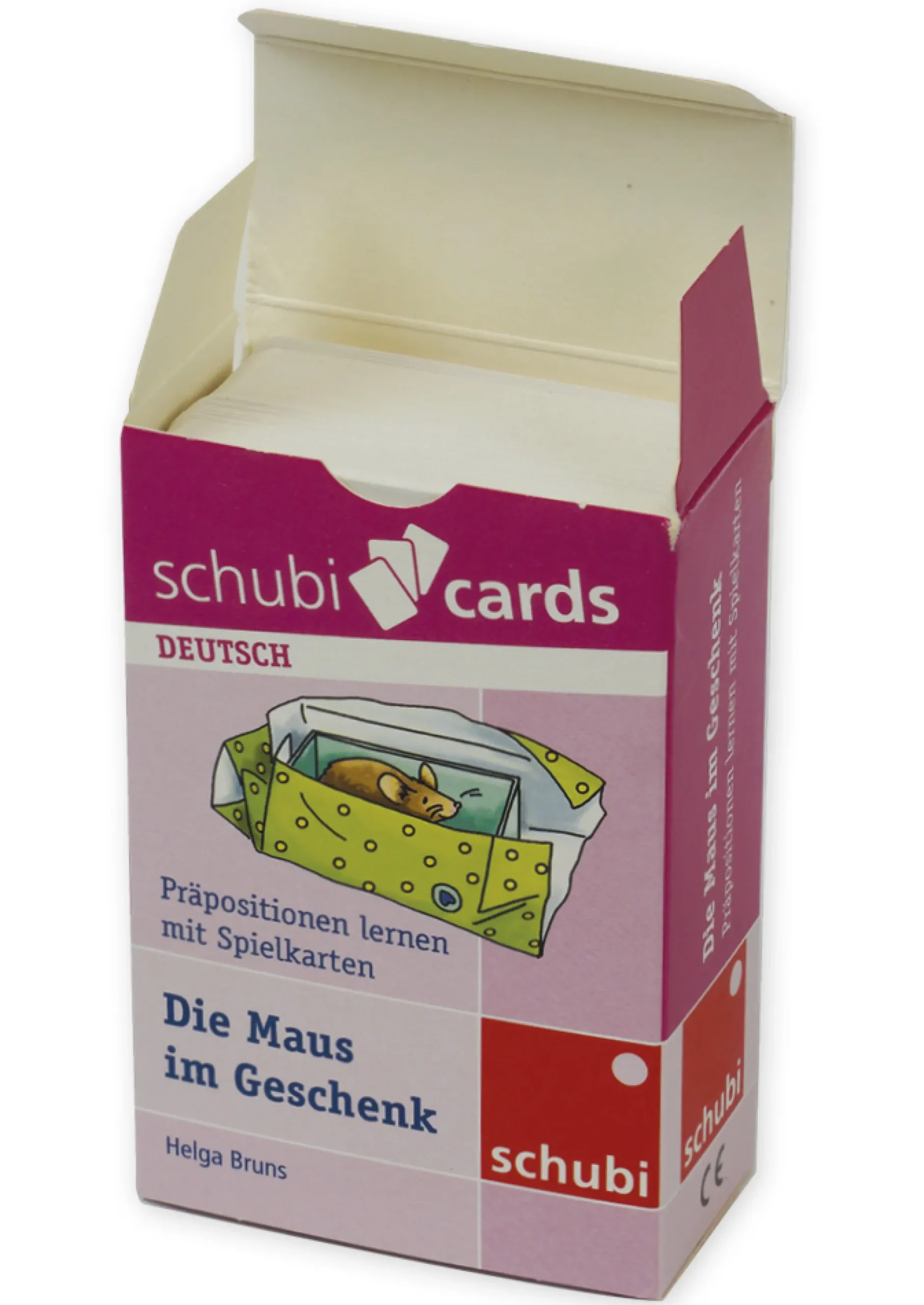 Schubicards Deutsch "Die Maus im Geschenk"